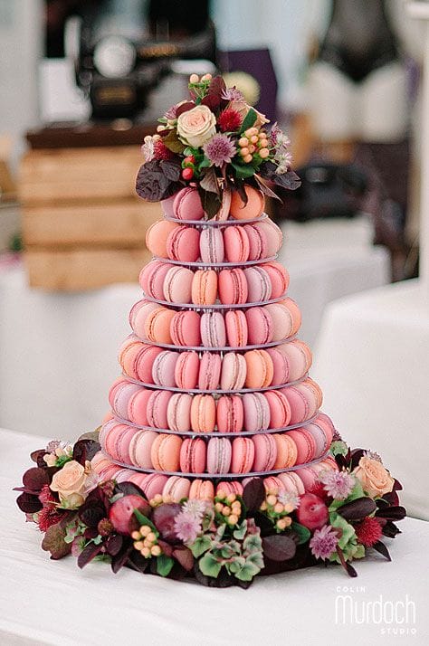 10 alternativas si no quieres tener pastel en tu boda 3