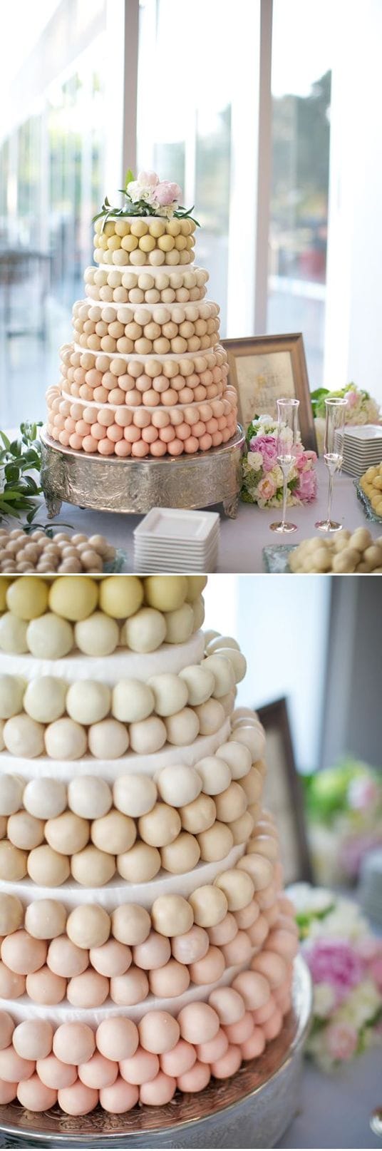 10 alternativas si no quieres tener pastel en tu boda 5