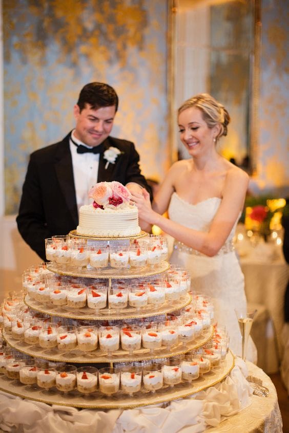 10 alternativas si no quieres tener pastel en tu boda 1