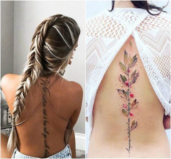 Tatuajes en la espalda que te harán lucir súper sexy 13