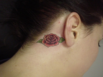 rose-tattoo-on-neck