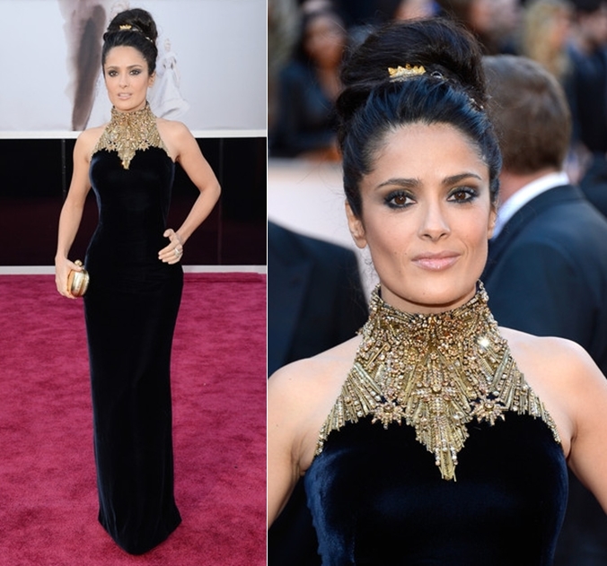Salma en los Oscar