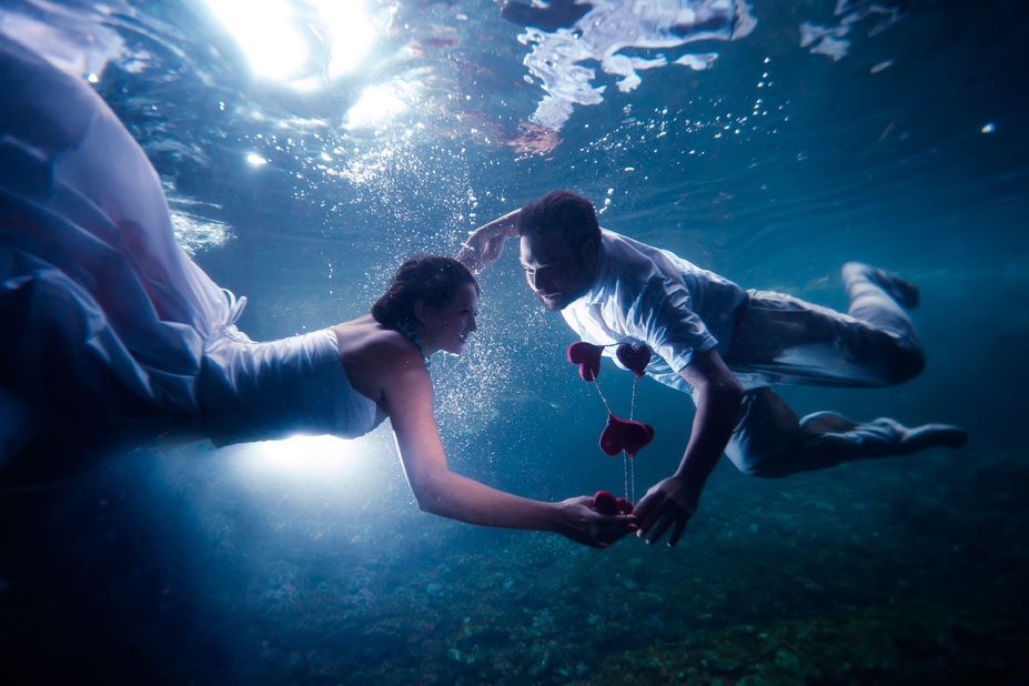 Para aquellas parejas que su amor es tan profundo como el mar