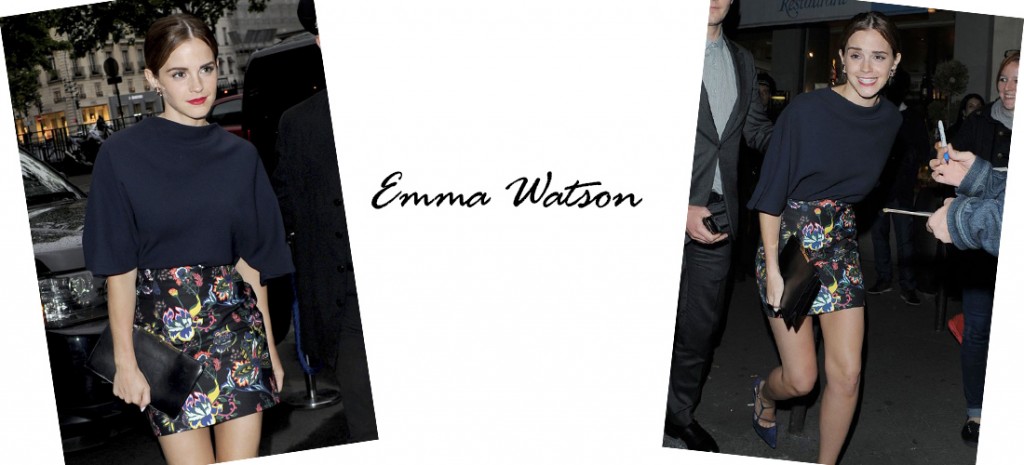Inspírate en el look de Emma Watson