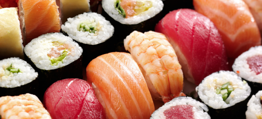 ¿Cuántas calorías tiene el sushi?