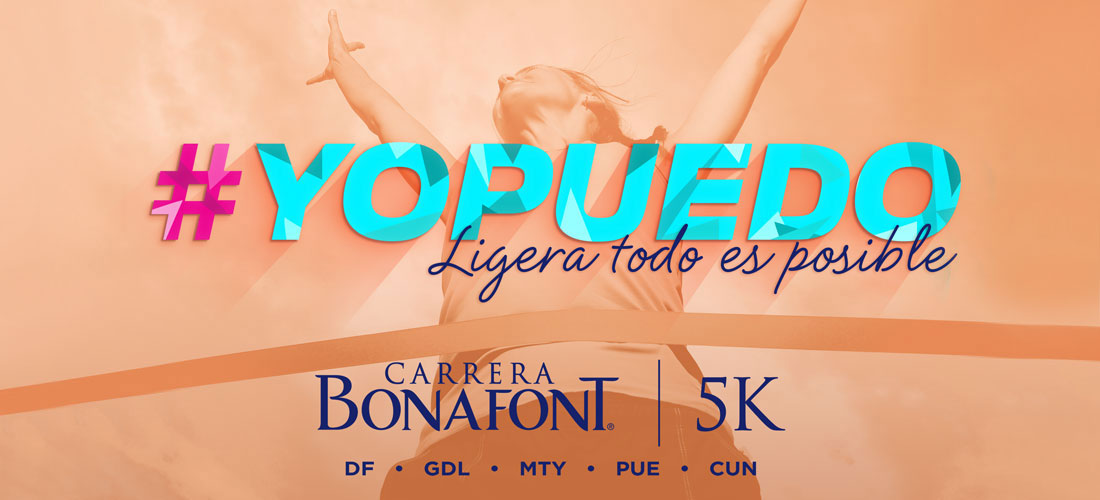 Gana un boleto para la carrera Bonafont
