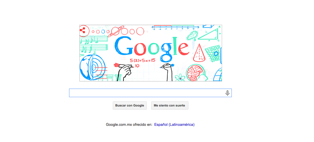 Google festeja el día del maestro