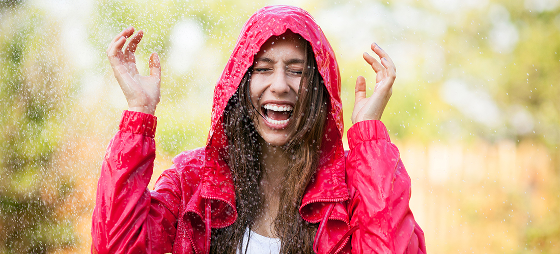 Consigue tus básicos para la lluvia