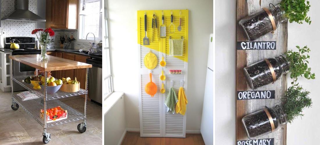 10 proyectos DIY para tu cocina prácticos y sencillos