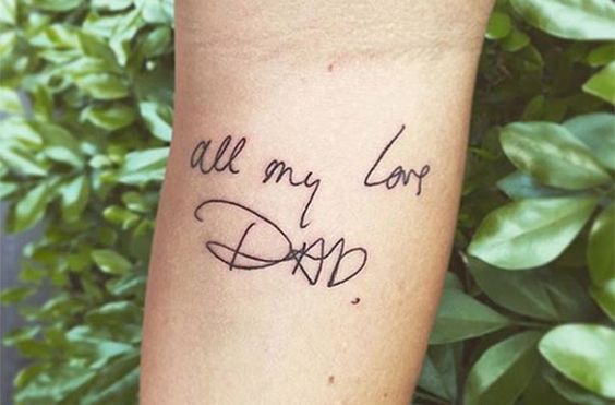 Tatuajes para padre e hija: 10 ideas que te harán llorar 3