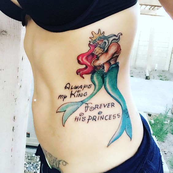 Tatuajes para padre e hija: 10 ideas que te harán llorar 14