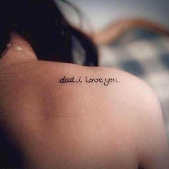 Tatuajes para padre e hija: 10 ideas que te harán llorar 0