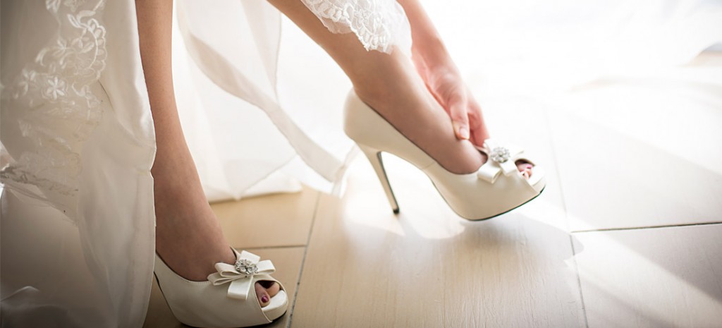Tips para elegir los zapatos de novia