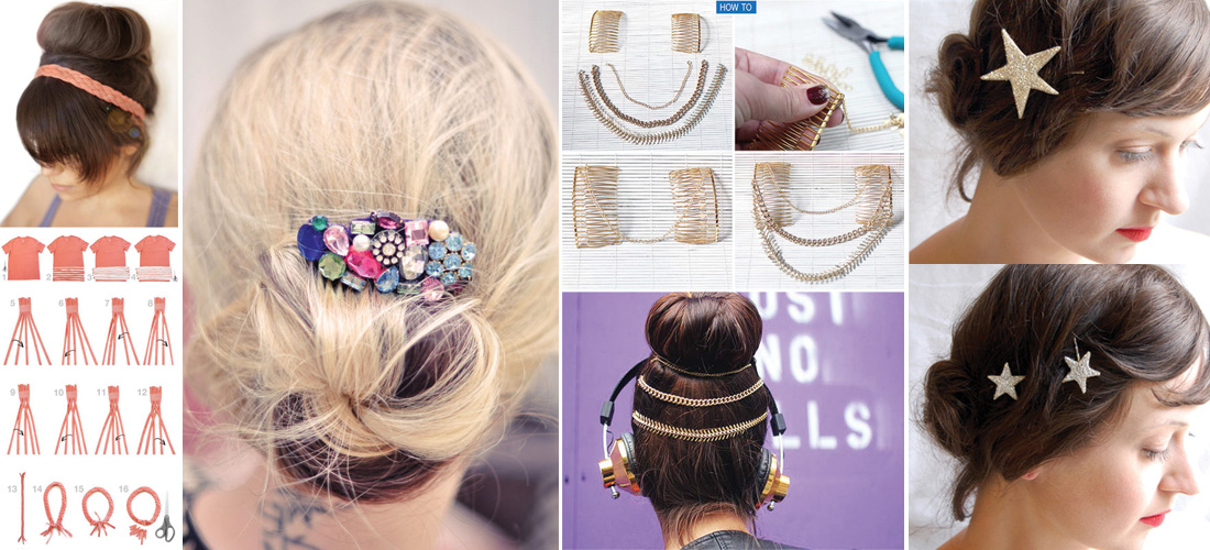 Crea tus propios accesorios para el cabello