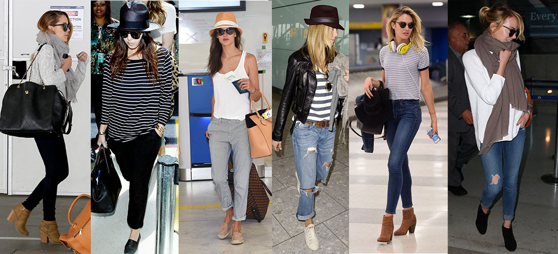 Cómoda y fashion en tu look de aeropuerto