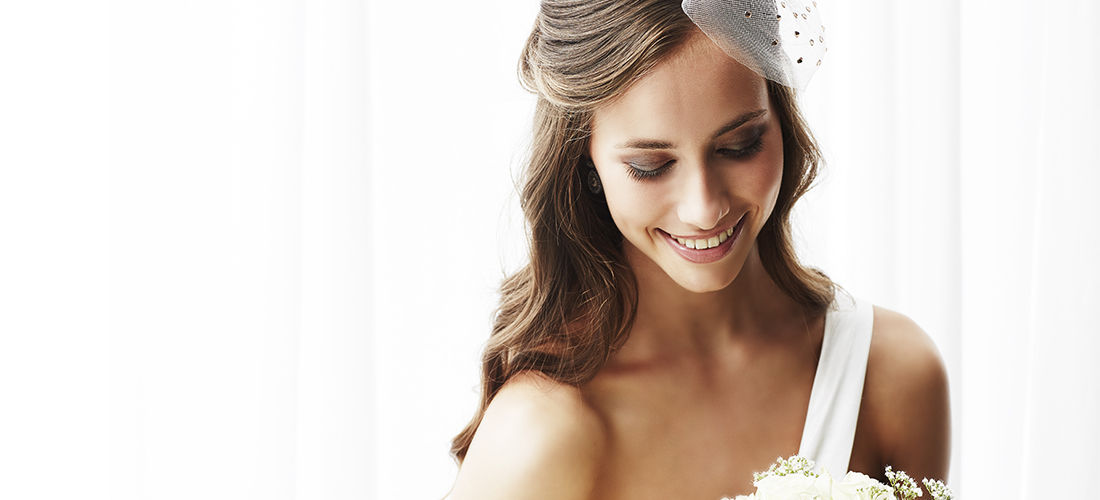 Peinados para novia con el cabello suelto