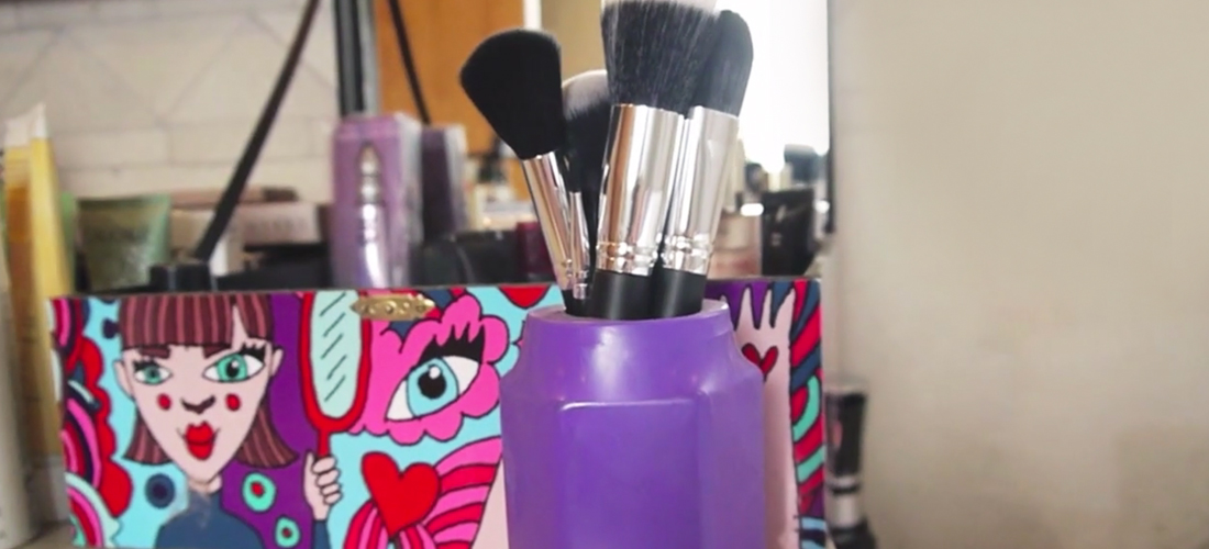 Decoración para tus artículos de belleza