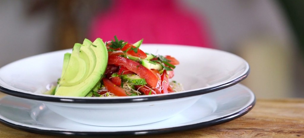 Receta de ensalada con arroz