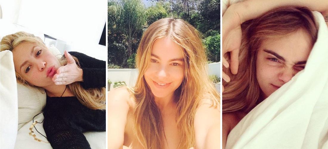 Selfies sin maquillaje: Famosas al natural