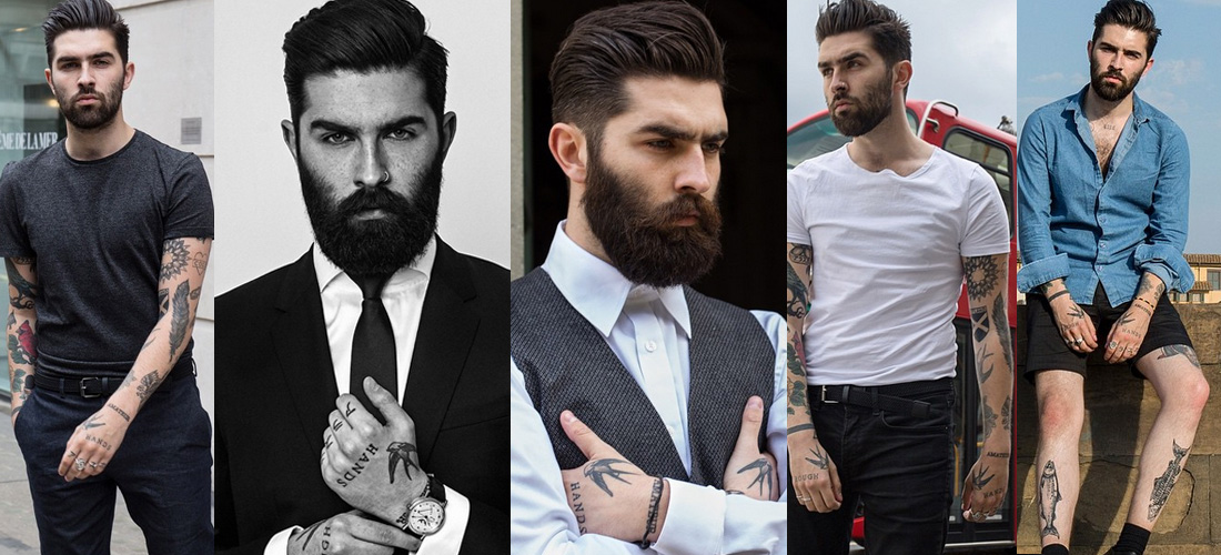 10 hombres extremadamente sexies con barba de Instagram