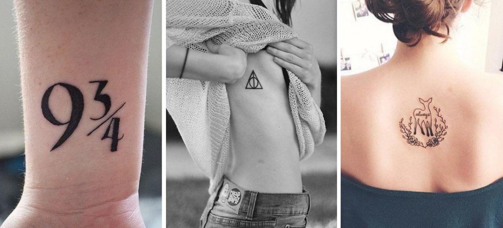 15 mágicos tatuajes de Harry Potter que sólo los muggles odiarían