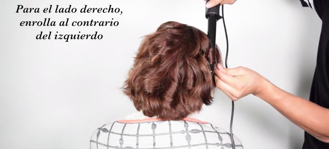¿Cómo hacer chinos en cabello corto?