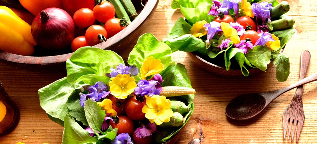 Flores comestibles que aportan beneficios al cuerpo
