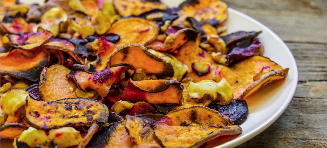 Recetas de chips de verduras