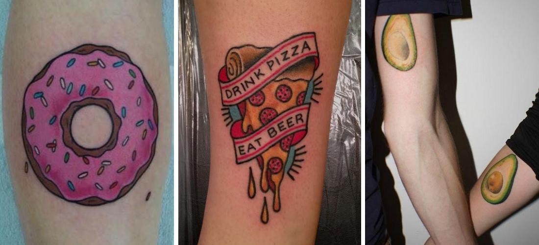 25 deliciosos tatuajes de comida sólo aptos para #FoodLovers