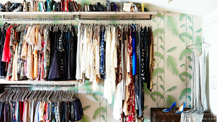 organizar un closet pequeno