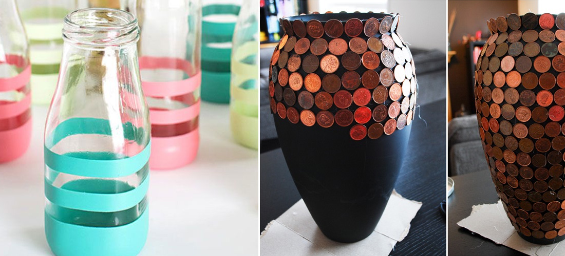 5 ideas de floreros para tu casa DIY