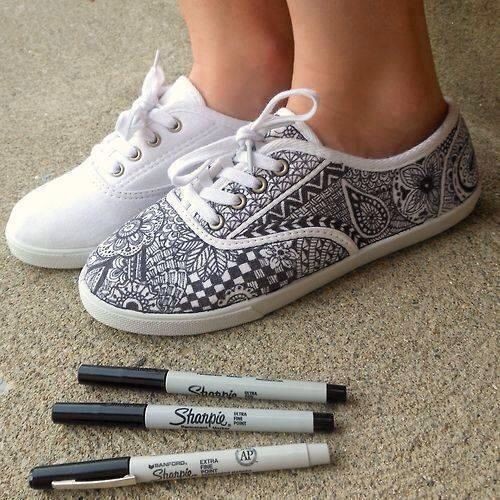 Como pintar tus zapatillas
