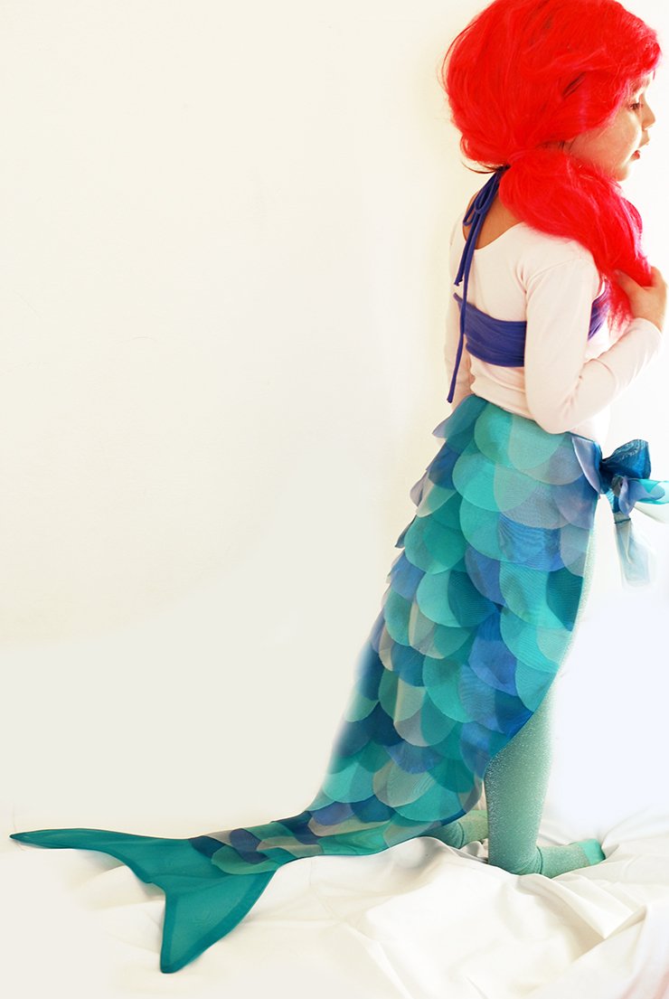ariel disney mermaid costume handmade