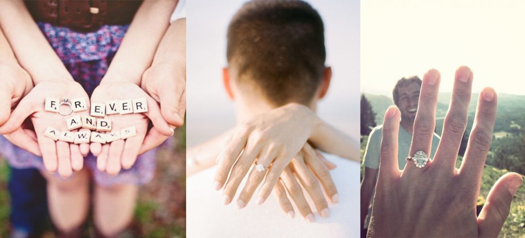 15 ideas para anunciar que estás comprometida