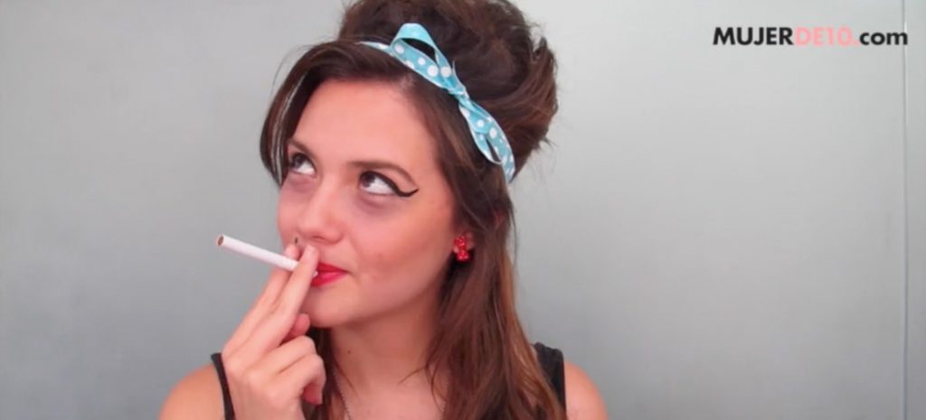 Maquillaje súper fácil para Halloween