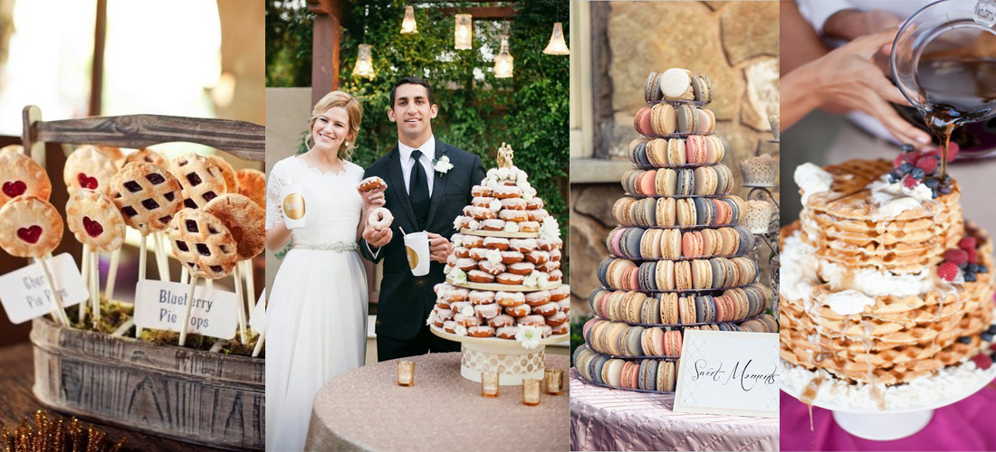 Postres originales y nada convencionales para el día de tu boda