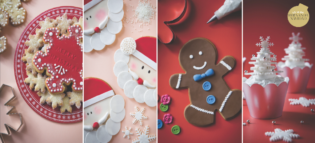 DIY: Preciosas galletas y cupcakes para regalar en Navidad
