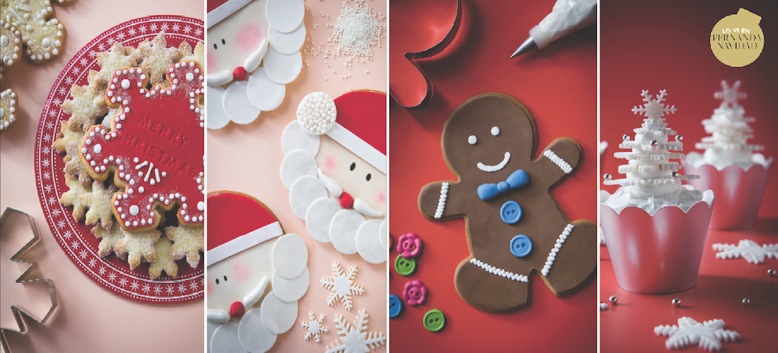 DIY: Preciosas galletas y cupcakes para regalar en Navidad