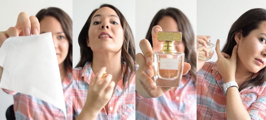 Cómo aplicar tu perfume de manera correcta