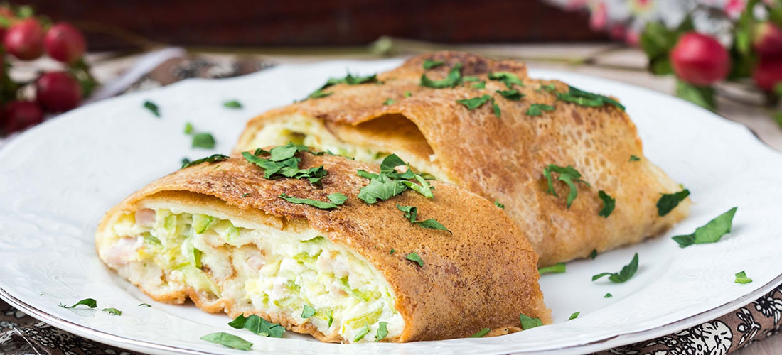 Rollo de atún con queso de cabra