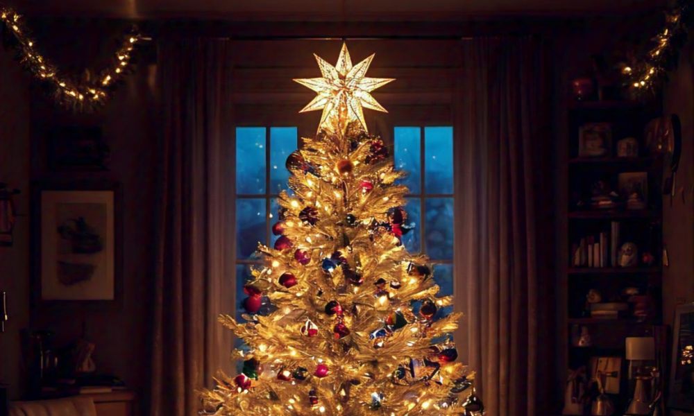 La estrella de los deseos para rituales de Navidad
