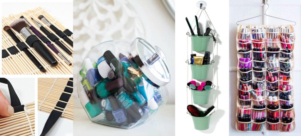 DIY: 10 ideas para organizar tu maquillaje