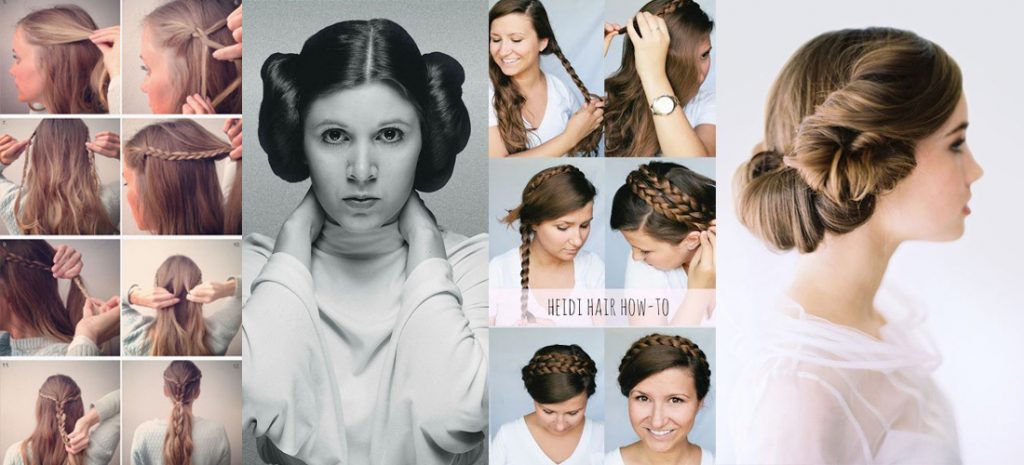 Peinados modernos inspirados en la Princesa Leia
