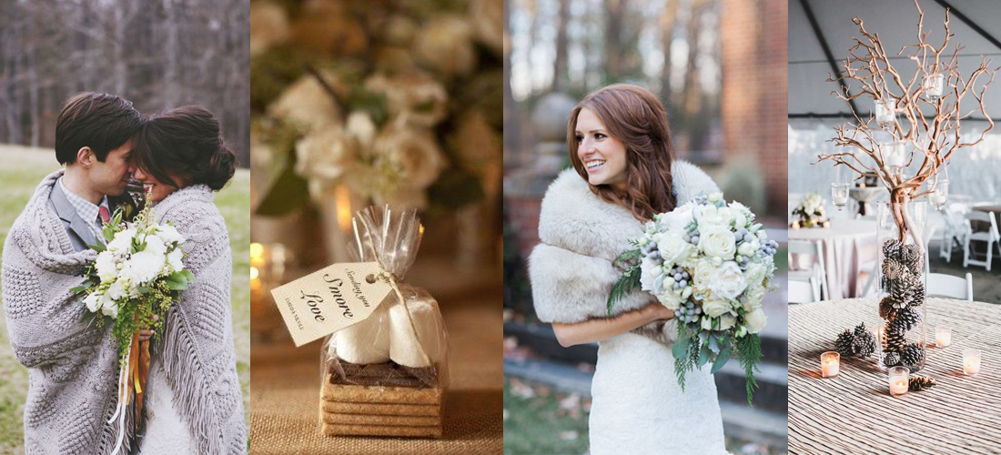 Hermosas ideas para una boda en invierno