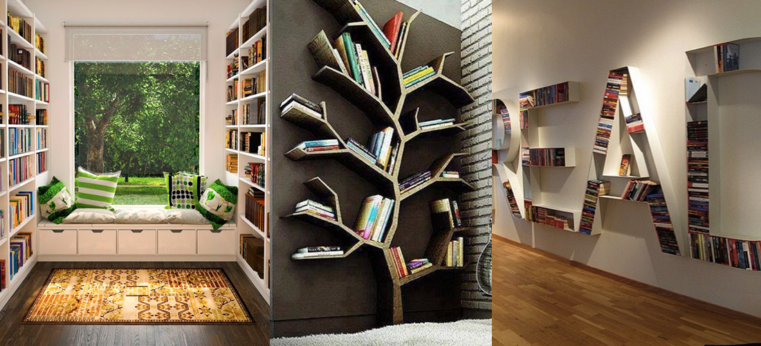 14 ideas de libreros increíbles que querrás tener en casa