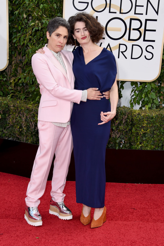 Jill Soloway and Gaby Hoffmann