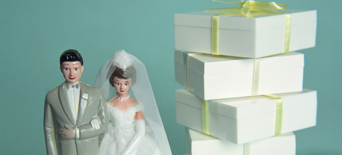 Reglas para comprar un regalo de bodas