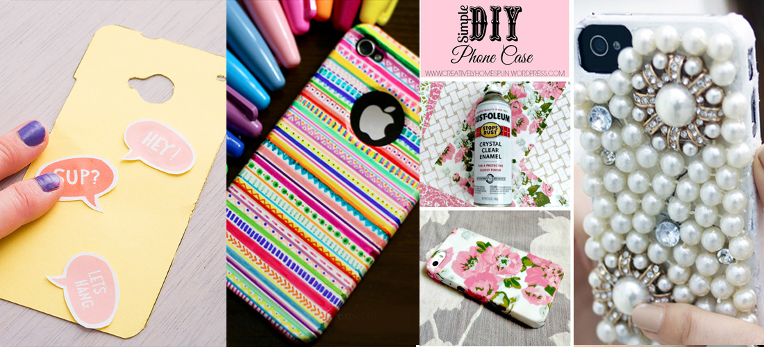 DIY: 10 ideas increíbles para decorar tu funda para celular
