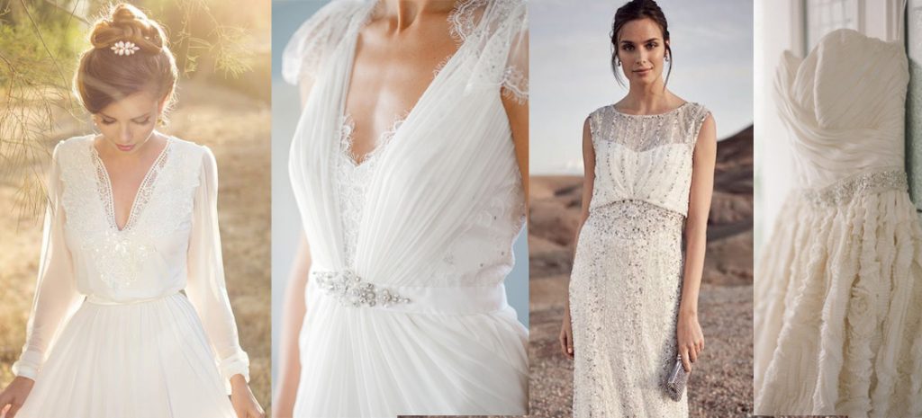 Distintos escotes para tu vestido de novia