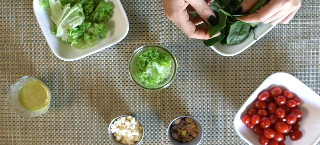 Recetas saludables en Mason Jar